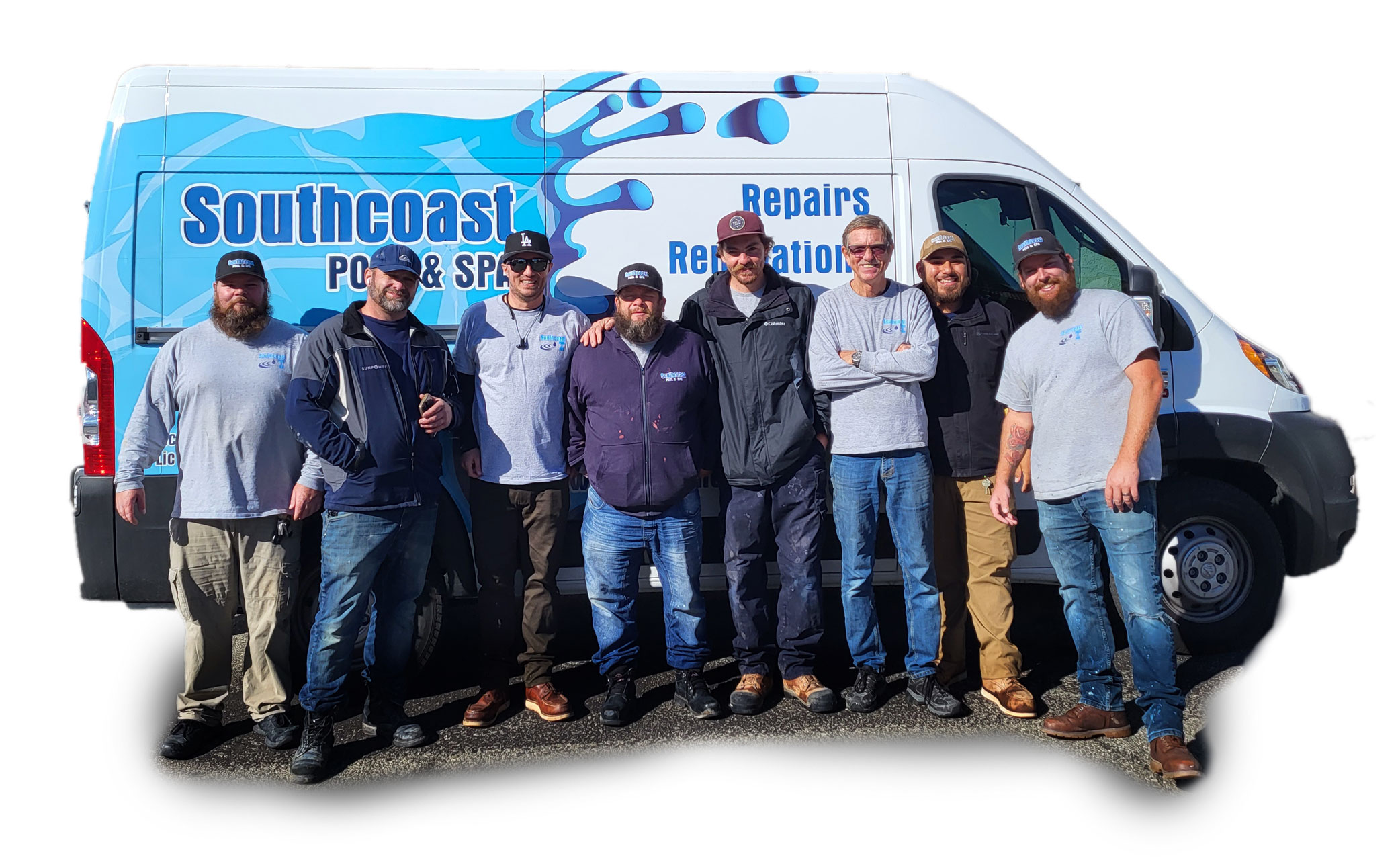 The Southcoast Pool and Spa team